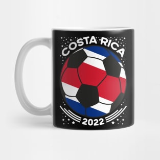 Cost Arica Flag Soccer Football Team Mug